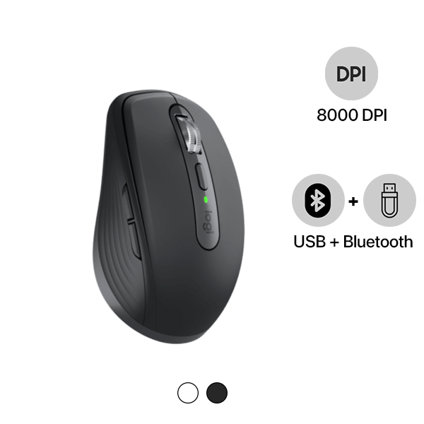 Chuột không dây Bluetooth Logitech MX Anywhere 3S