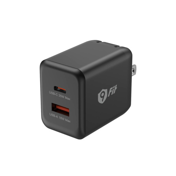 9FAC001B - Cốc sạc nhanh 2 cổng 9Fit 35W PD 1A1C GaN