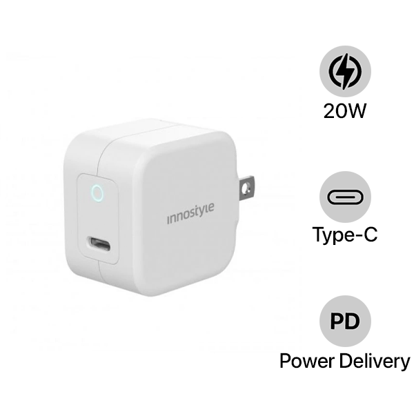 Cốc sạc nhanh Innostyle 20W Type-C Minigo III