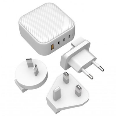 MGAN100WWH - Cốc sạc nhanh Mazer 100W Infinite Boost SuperMINI GaN Wall Charger