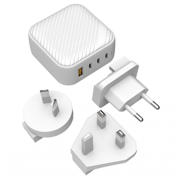MGAN100WWH - Cốc sạc nhanh Mazer 100W Infinite Boost SuperMINI GaN Wall Charger