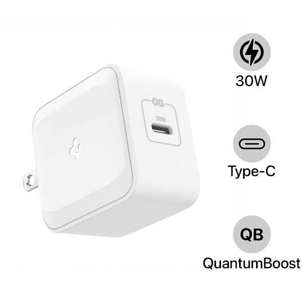 Cốc sạc nhanh Spigen 30W PowerArc ArcStation Pro Wall Charger