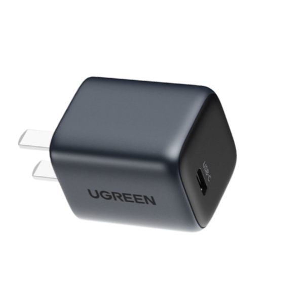 90902 - Cốc sạc nhanh Ugreen 20W Type-C PD GaN Fast Charger US
