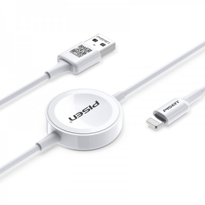ALWC011500 - Cáp sạc Pisen iWatch 2 trong 1 Lightning