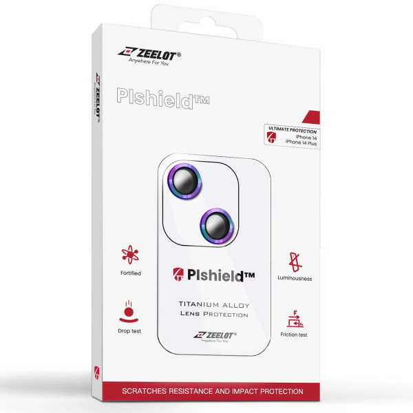 Dán bảo vệ camera iPhone 14 14 Plus Zeelot Pishield