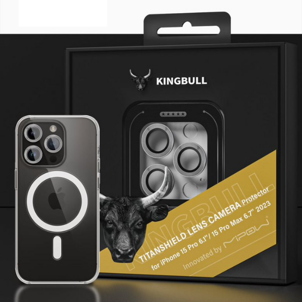 Dán bảo vệ camera iPhone 15 Pro 15 Pro Max Mipow Titanshield