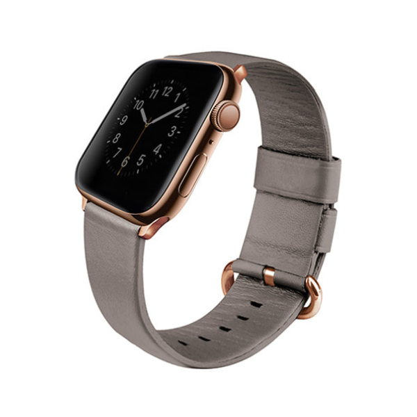 Dây đeo Apple Watch 38 40 41mm UNIQ Mondain Genuine Leather Strap