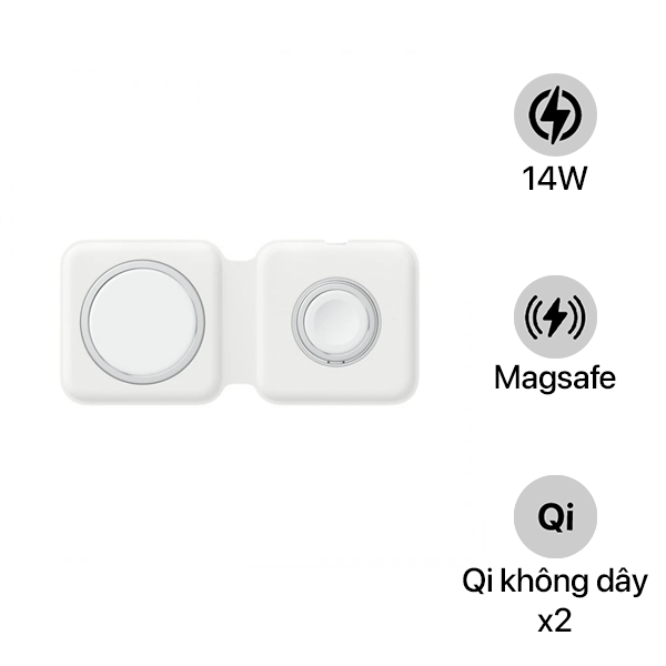 Đế sạc đôi Apple MagSafe Duo Charger Chính Hãng MHXF3VN
