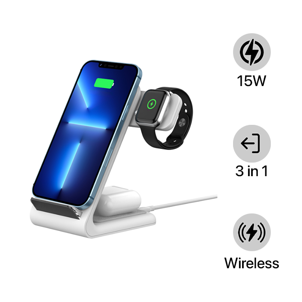 Đế sạc không dây Mazer Wi.DESK Swing 3-in-1 Charging Stand