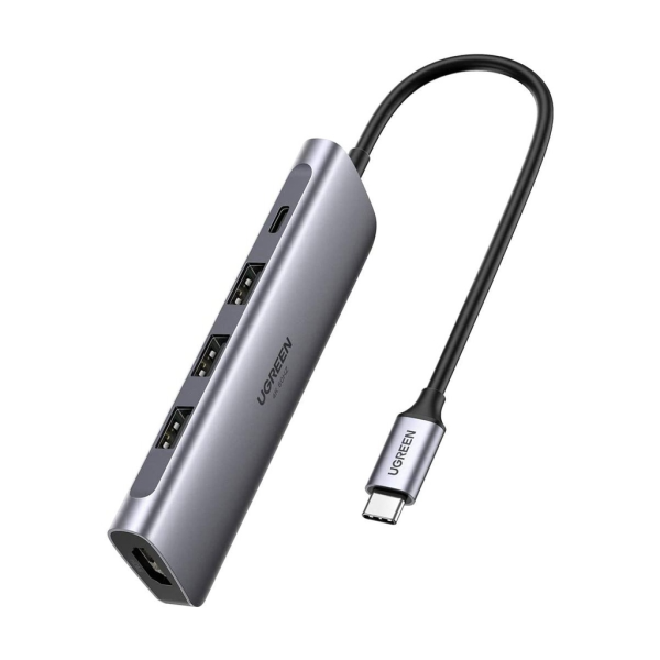 15495 - Hub chuyển đổi Ugreen Type-C 5 in 1 CM478