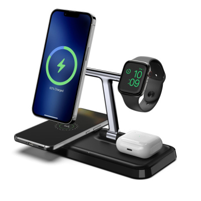 HJ499QM - Đế sạc không dây HyperJuice 4-in-1 Wireless Portable & Travel