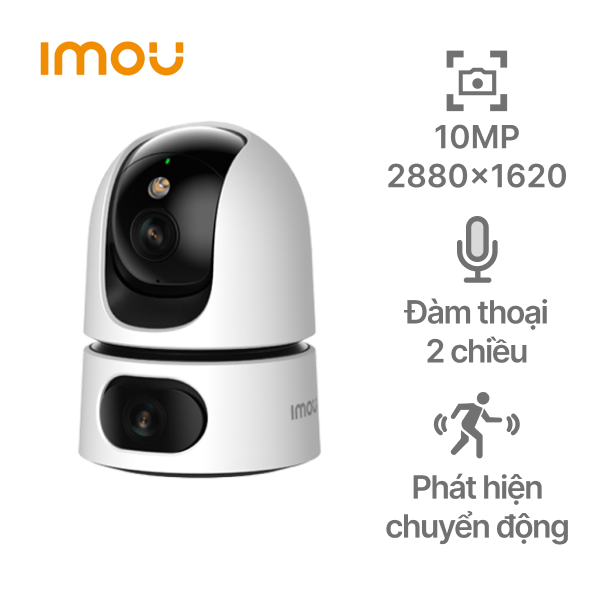 Camera IMOU IPC S2XP 10M0WED 2K 10MP 2 Ống Kính