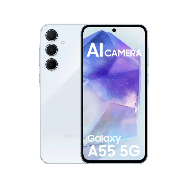 Samsung Galaxy A55 5G 8GB 128GB Ice Blue VN Fullbox -   Cũ Đẹp