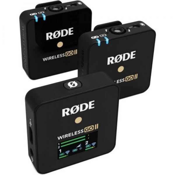 Micro thu âm Rode Wireless Go II ( Dual )