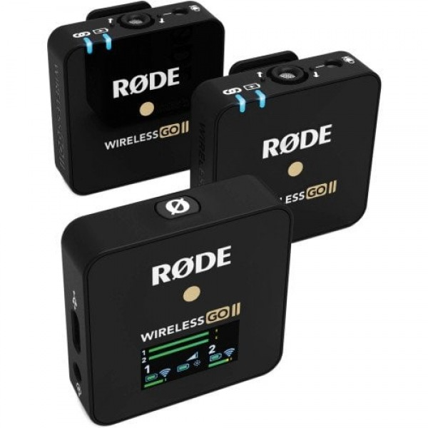 Micro thu âm Rode Wireless Go II ( Dual ) Qua Sử Dụng