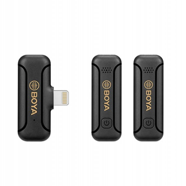 Micro không dây Boya kết nối qua cổng Lightning