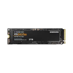 SSDINT07072435 - Ổ cứng SSD gắn trong Samsung 970 EVO PLUS 2TB PCIe NVMe V-NAND M.2 2280upto 3500MB/s (MZ-V7S2T0BW)