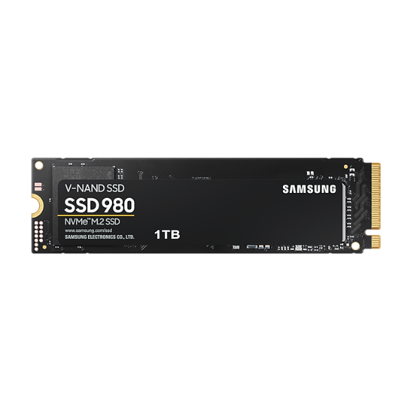Ổ cứng SSD gắn trong Samsung 980 1TB PCIe NVMe V-NAND M.2 2280 upto 3500MB s (MZ-V8V1T0BW)