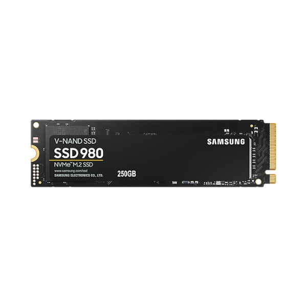 Ổ cứng SSD gắn trong Samsung 980 250GB PCIe NVMe V-NAND M.2 2280 upto 2900MB s (MZ-V8V250BW)