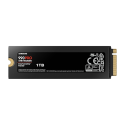 SSDINT07072447 - Ổ cứng SSD gắn trong Samsung 990 PRO Heatsink 1TB PCIe Gen 4.0 x4 NVMe V-NAND M.2 2280 upto 7450MB/s (MZ-V9P1T0CW)