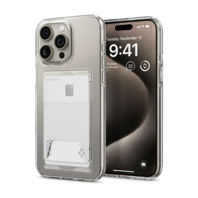 ACS06587 - Ốp lưng iPhone 15 Pro Max Spigen Crystal Slot