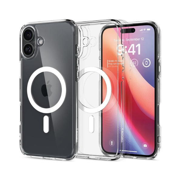 Ốp lưng Magsafe iPhone 16 Plus Spigen Crystal Hybrid MagFit
