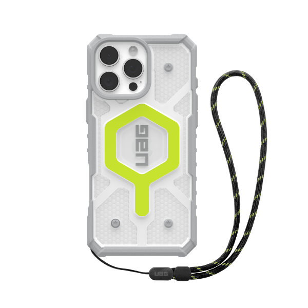 Ốp lưng Magsafe iPhone 16 Pro UAG Pathfinder Clear kèm dây đeo