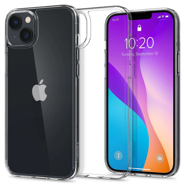 Ốp lưng iPhone 14 Plus Spigen Airskin Hybrid Crystal Clear