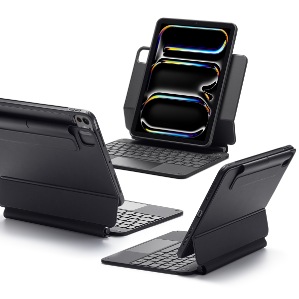 Ốp lưng kèm bàn phím iPad Air 13 inch (Air 7 6) Pro 12.9 inch ESR Magnet Rebound 360 độ