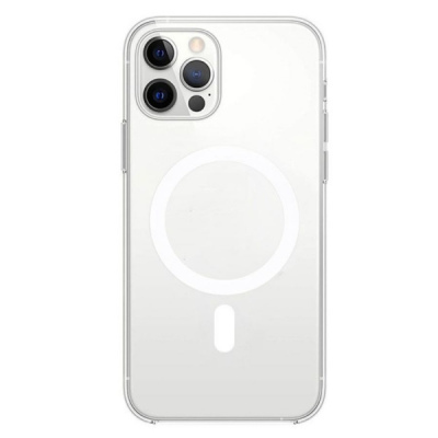 MGC14DCR - Ốp lưng MagSafe iPhone 14 Pro Max Mipow Tempered Glass Transparent