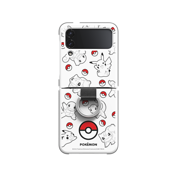 Ốp lưng Samsung Galaxy Z Flip4 phiên bản Pokemon kèm vòng đeo
