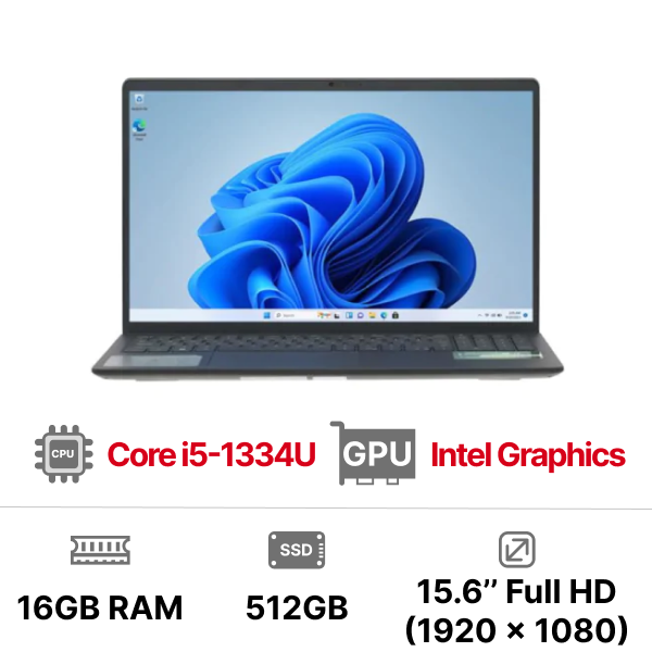 Laptop Dell Inspiron 15 3530 (i5-1334U 15.6 inch FHD 16GB 512GB SSD Win 11)