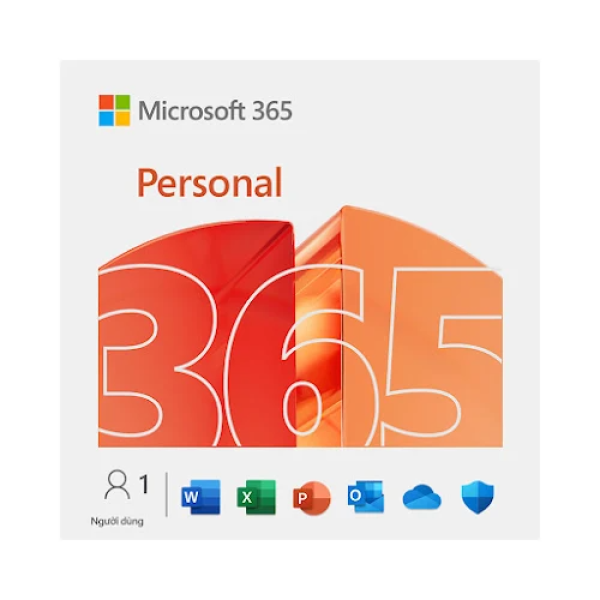 Phần mềm Microsoft 365 Personal AI Copilot (Dành cho 1 người) | 12 tháng | 1 TB OneDrive người 5 thiết bị