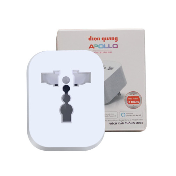 Phích cắm thông minh Điện Quang Apollo ĐQ SP1.1 01 Wifi