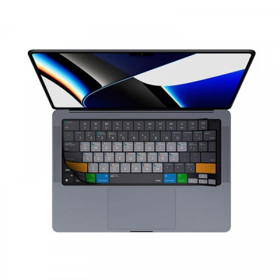 JCP2444 - Phủ phím MacBook Air M2/M3/Pro M1 14/16 inch JCPAL Verskin Learn