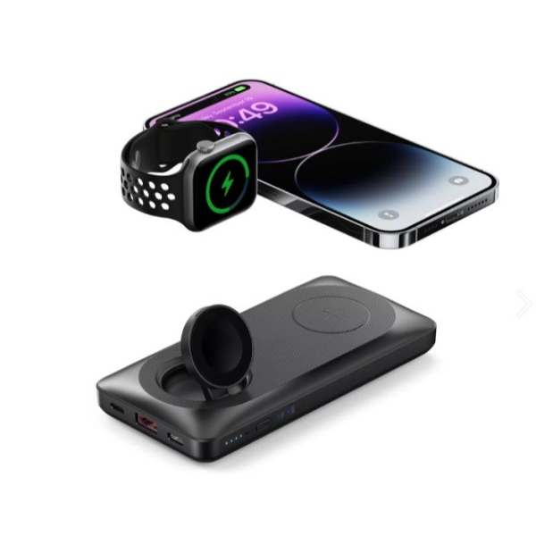 MMAGAIR14DUOBK - Pin dự phòng Mazer MagAir14 DUO MagSafe 15W 10.000 mAh