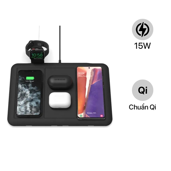 Đế sạc không dây 4 in 1 Mophie