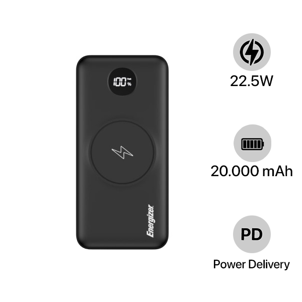 Pin sạc dự phòng Energizer 20.000 mAh QE20013PQ