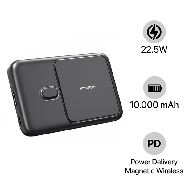 Pin sạc dự phòng Innostyle 10.000 mAh 22.5W Qua Sử Dụng