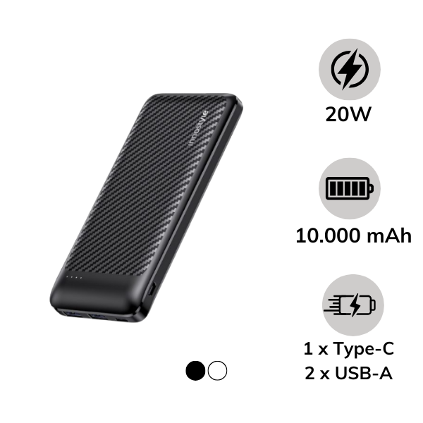 Pin sạc dự phòng Innostyle PowerSmart 10.000 mAh 20W IP20G2