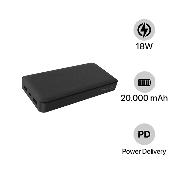 Pin sạc dự phòng Mophie 20.000 mAh Type-C PD Powerstation