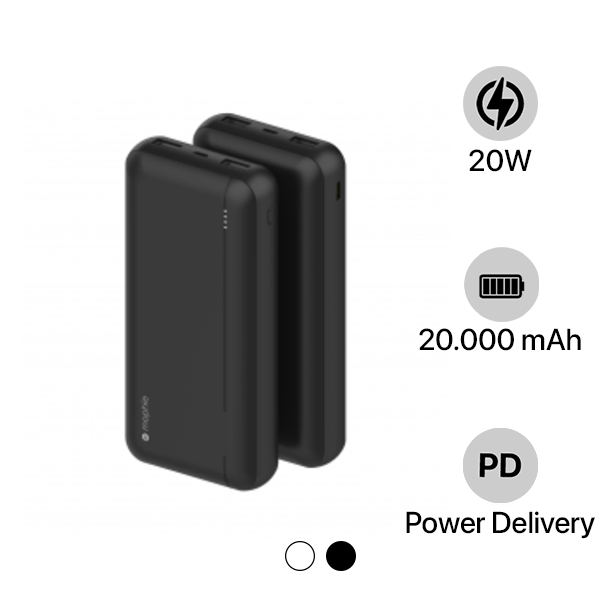 Pin sạc dự phòng Mophie Essentials 20.000mAh PD20W