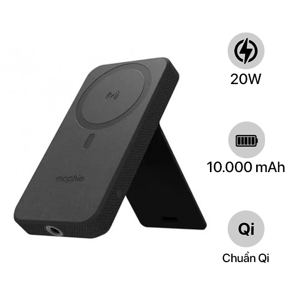 Pin sạc dự phòng Mophie Snap+ Powerstation Stand 10.000 mAh Qua Sử Dụng