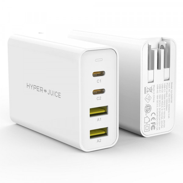 Cốc sạc 4 cổng HyperJuice GaN 100W Smallest HJ-GAN100