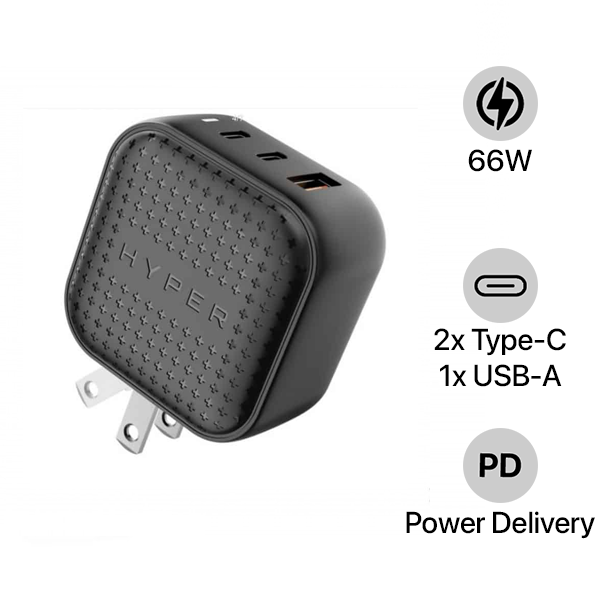 Sạc đa cổng HyperJuice 66W GaN Charger HJ265