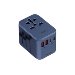 PA-TA07-BLU - Sạc đa năng Aukey PD35W nhiều cổng Travel Mate PA-TA07A