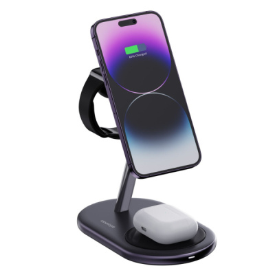 IMWC311BLK - Đế sạc không dây Innostyle Magstation 3 in 1