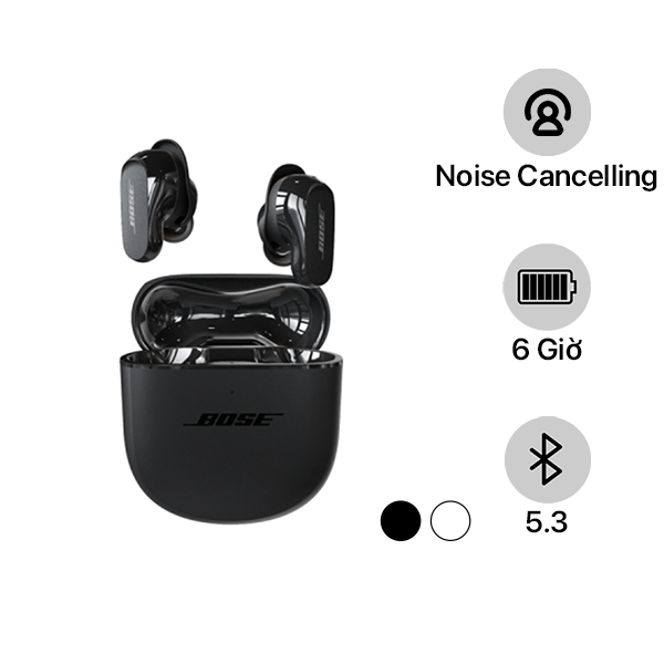 870730-0010 - Tai nghe Bluetooth Bose QuietComfort Earbuds II