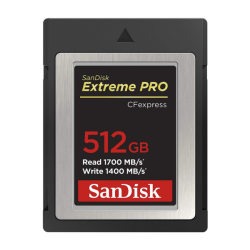Thẻ nhớ CFexpress Type B SanDisk Extreme Pro 512GB up to 1700MB/s (SDCFE-512G-GN4NN)