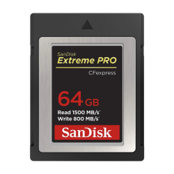 MC03022505 - Thẻ nhớ CFexpress Type B SanDisk Extreme Pro 64GB up to 1500MB/s (SDCFE-064G-GN4NN)